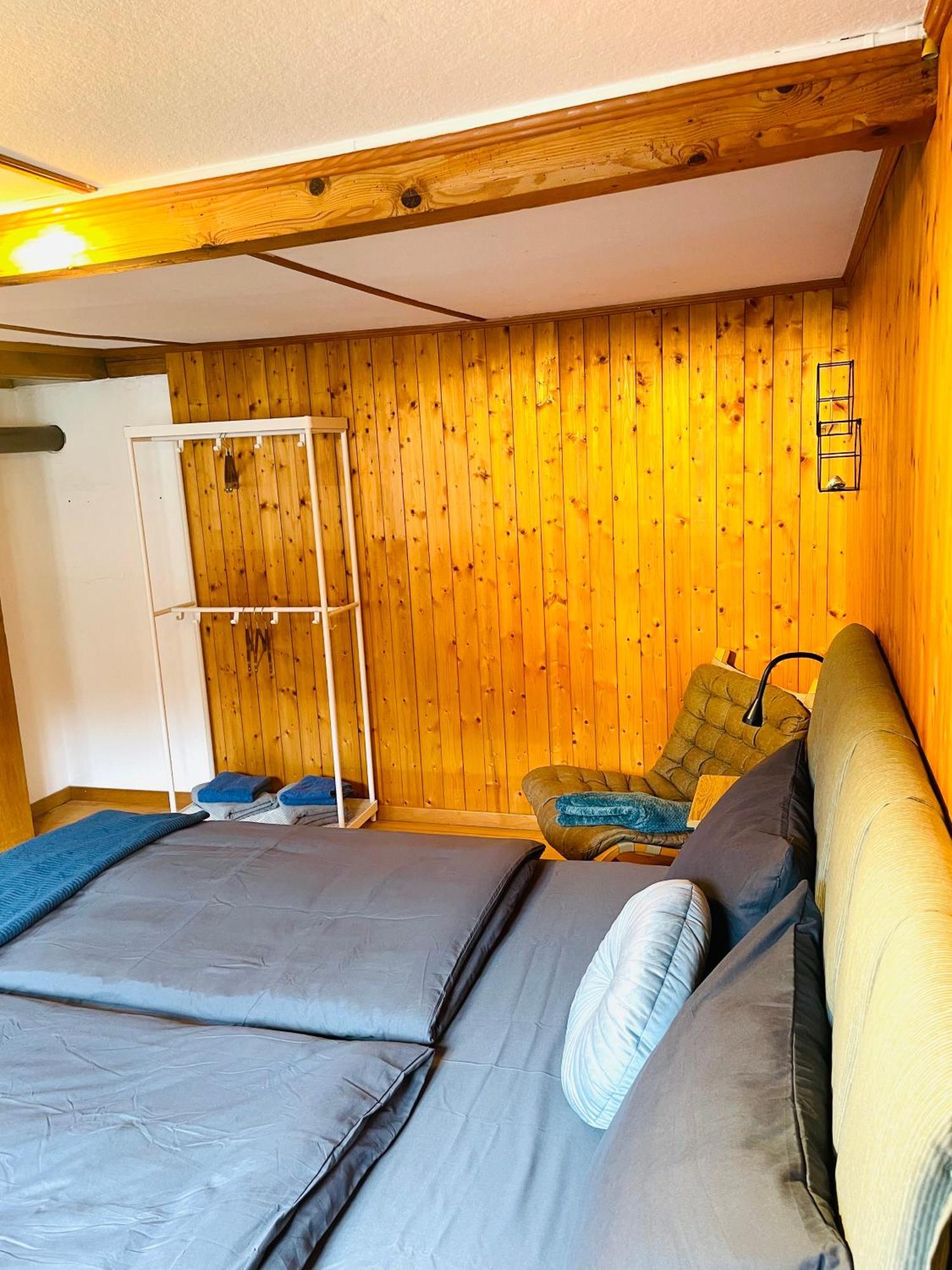 Lovely & Great Equipped Wooden Alp Chalet Flat Кандерштег Экстерьер фото
